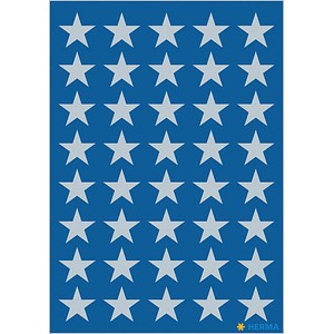 HERMA Aufkleber 3417 Sterne, silber, 120 Etiketten