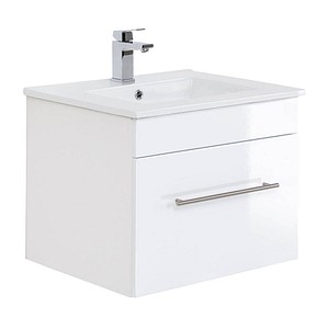 Waschtischunterschrank VIVA anthrazit/weiß