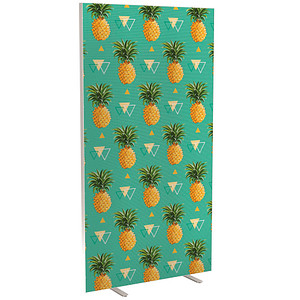 PAPERFLOW Trennwand easyScreen Tropical, 60693 bunt 94,0 x 173,4 cm, 1 St.