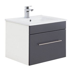 Waschtischunterschrank VIVA anthrazit/weiß