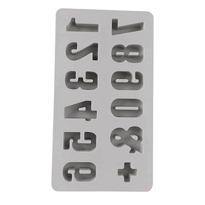 4006166490149 - Silikon Gießform Zahlen 4006166490149 - Silikon Gießform Zahlen