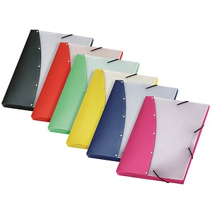 4000225078897 - 12 VELOFLEX Sammelmappen Diamond 30 cm gelb rot hellgrün blau pink schwarz 4000225078897 12 Stück