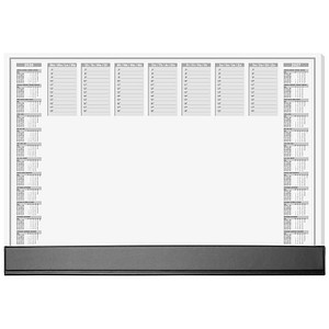 4004360767197 - SIGEL Schreibtischunterlage Office 2026 2027 weiß Papier 595 x 410 cm 40 Blatt