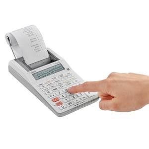 4549526612671 - HR-8RCE-WE Druckender Tischrechner Weiß Display (Stellen) 12 batteriebetrieben netzbetrieben (Optional) (B x H x T) 102 x 42 x 209 mm 4549526612671 - HR-8RCE-WE Druckender Tischrechner Weiß Display (Stellen) 12 batteriebetrieben netzbetrieben (Optional) (B x H x T) 102 x 42 x 209 mm