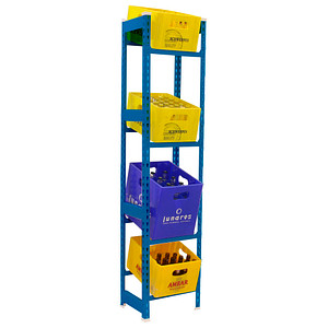 8425437119491 - Getränkekistenregal SIMONBOTTLE 4 8425437119491 blau 400 x 300 x 2000 cm 8425437119491 Simonrack