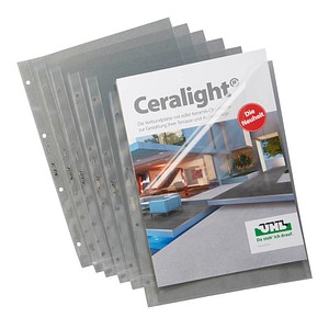 100 LEITZ Prospekthüllen 4744 glasklar glatt