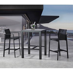 4043153113926 - Best Freizeitmoebel Rhodos Terrassenstuhl Aluminium 605 x 540 x 1100 mm Anthrazit 4043153113926 - Best Freizeitmoebel Rhodos Terrassenstuhl Aluminium 605 x 540 x 1100 mm Anthrazit
