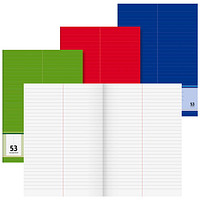 Herlitz Vokabelheft A4 Lineatur 53 - 5er Set Mit 32 Blatt Pro Heft