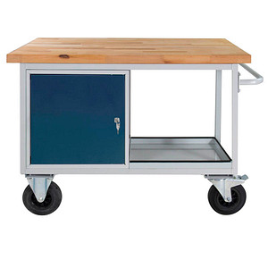 4050049447430 - Werkbank lichtgrau anthrazitgrau 1300 x 600 x 827 cm  4050049447430 ADB