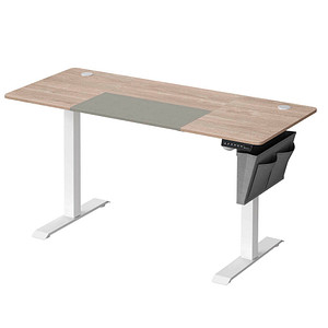0194343039817 - Songmics - Höhenverstellbarer Schreibtisch elektrisch 60 x 140 x (72-120) cm stufenlos verstellbar gespleißte Platte Memory-Funktion mit 4 Höhen 0194343039817 - Songmics - Höhenverstellbarer Schreibtisch elektrisch 60 x 140 x (72-120) cm stufenlos verstellbar gespleißte Platte Memory-Funktion mit 4 Höhen