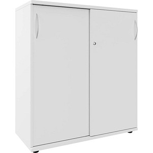 fm Schiebetürenschrank, 4260761570563 lichtgrau 2 Fachböden 100,0 x 44,2 x 111,5 cm