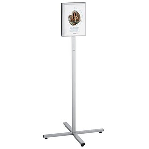 DURABLE Infoständer INFO STAND OUTDOOR silber DIN A4, 1 St.