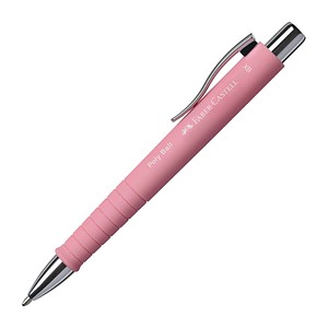 4005402411276 - Kugelschreiber POLY BALL Colous XB rose Schreibfarbe blau 4005402411276 Faber-Castell