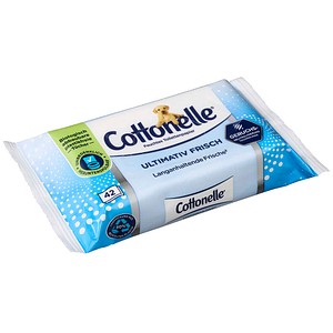 Cottonelle Feuchtes Toilettenpapier Ultimativ Frisch 1-lagig, 42 Tücher