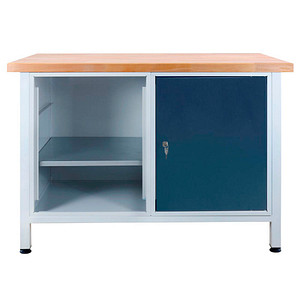 4050049429252 - Werkbank lichtgrau anthrazitgrau 1200 x 600 x 840 cm  4050049429252 ADB