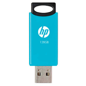 HP USB-Stick v212w blau, schwarz 128 GB