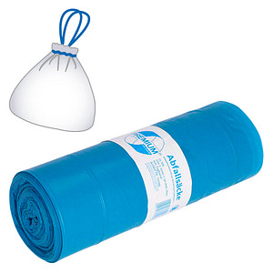 Deiss Müllsäcke 10099 Premium Typ 60, blau, 120 Liter, extrastark 4001553711036 Deiss 25 Stück