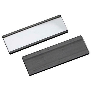 SPRINTIS Etikettenhalter magnetisch schwarz 6,0 x 2,0 cm, 4x 100 St.