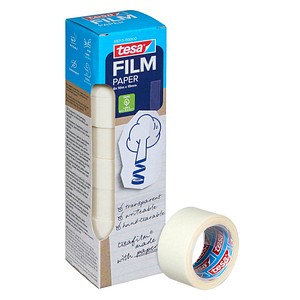 Tesa Klebefilm - Papier - transparent - 19mm