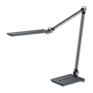 Hansa Wave LED Schreibtischlampe grau 8,5 W