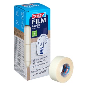 Tesa PAPER Klebefilm transparent 19mm x 33m