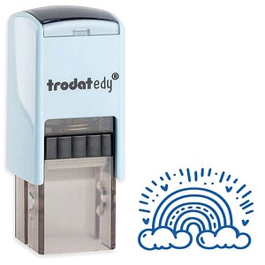 9010869029198 - edyFix Motivstempel Regenbogen 20 x 20 cm 9010869029198 Trodat