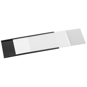 4260697680510 - Etikettenhalter magnetisch schwarz 150 x 60 cm 100 St