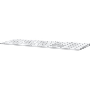 0195949654725 - Magic Keyboard (2024) mit Ziffernblock und Touch ID Tastatur kabellos silber weiß 0195949654725 Apple