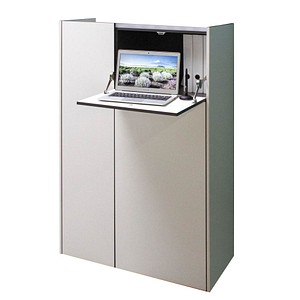 VELUVA Kommode weiß/weiß 5 Fachböden