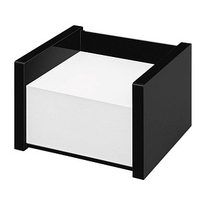 4003801860947 - Zettelbox 637001 Black Office 10x109x75cm schwarz Kunststoff inkl 500 Notizzettel 4003801860947 WEDO 4003801860947 - Zettelbox 637001 Black Office 10x109x75cm schwarz Kunststoff inkl 500 Notizzettel 4003801860947 WEDO