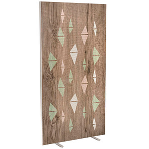 PAPERFLOW Trennwand easyScreen Colour, 61573 bunt 94,0 x 173,4 cm, 1 St.