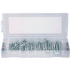 4048962426199 - fischer Holzschrauben-Sortiment Mini FixTainer PowerFast II - BC 560094 35 4 45 5 mm x 30 40 50 60 80 mm 125 St 4048962426199 - fischer Holzschrauben-Sortiment Mini FixTainer PowerFast II - BC 560094 35 4 45 5 mm x 30 40 50 60 80 mm 125 St