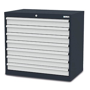 4057211001568 - C-Line Schubladenschrank anthrazit 7 Schubladen 900 x 575 x 820 cm