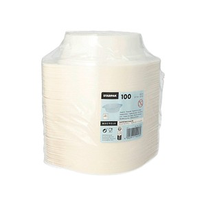 4002911142530 - Suppenterrinen rund PP 500 ml Ø 156 cm Höhe 45 cm mit Anfasser 1 Packung = 100 Stück Farbe weiß 4002911142530 - Suppenterrinen rund PP 500 ml Ø 156 cm Höhe 45 cm mit Anfasser 1 Packung = 100 Stück Farbe weiß