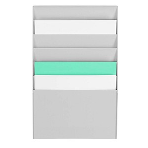3660141881899 - Paperflow - Prospekthalter 311 x 502 x 79 cm (b x h x t) din A4 Polystyrol grau 6 Fächer 3660141881899 - Paperflow - Prospekthalter 311 x 502 x 79 cm (b x h x t) din A4 Polystyrol grau 6 Fächer