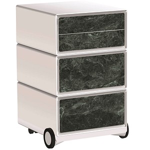 PAPERFLOW easyBox Contents Rollcontainer weiß, bunt 4 Auszüge 39,0 x 43,6 x 64,2 cm