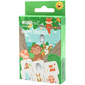 4260206629207 - Pflaster Happy Friends bunt 38 x 38 cm 10 St