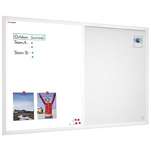 5902622418292 - Kombitafeln TMK96W Kork Whiteboard Holz 5902622418292 ALLboards