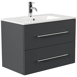 4251982676479 - POSSEIK Waschbecken mit Unterschrank HOMELINE 80 grafit 810 x 460 x 610 cm