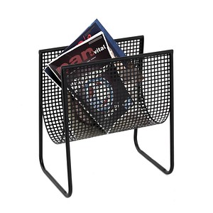 HAKU Möbel Zeitungsständer schwarz DIN A4 quer