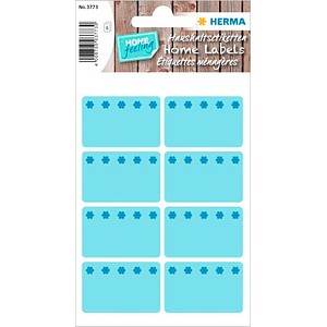 48 HERMA Eiskristalle Tiefkühletiketten blau 40,0 x 26,0 mm