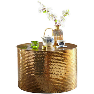 4250950272590 - WOHNLING Couchtisch Aluminium gold 610 x 610 x 405 cm