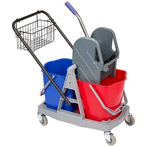 4250560503794 - Reinigungswagen DOUBLE 189600 4250560503794 Nölle