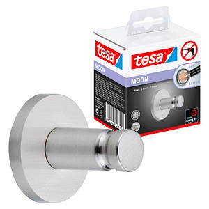 tesa Handtuchhaken MOON silber, 1 St.