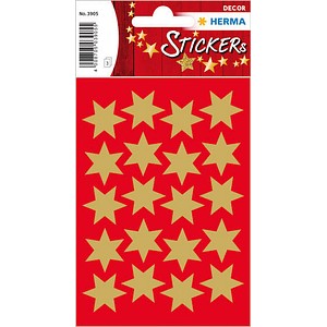 4008705039055 - Schmucketiketten Sterne 3905 21 mm gold Inh 4008705039055 60 Stück 4008705039055 - Schmucketiketten Sterne 3905 21 mm gold Inh 4008705039055 60 Stück