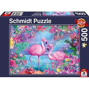 Schmidt Flamingos Puzzle, 500 Teile
