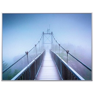 PAPERFLOW Wandbild Brücke