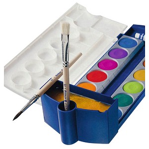 4012700808240 - Wasserbox WBB für Deckfarbkästen 735-K12 und 735-K24 mit Pinselköcher und Pinselablage (808246)