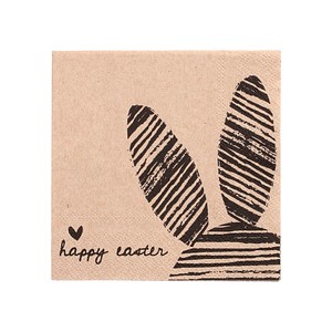 4002911441954 - Servietten Bunny Happy Easter 20 St