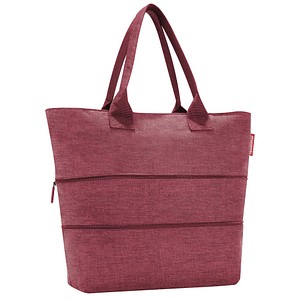 4012013743818 - Einkaufstasche shopper e1 Kunstfaser twist maroon RJ3104
